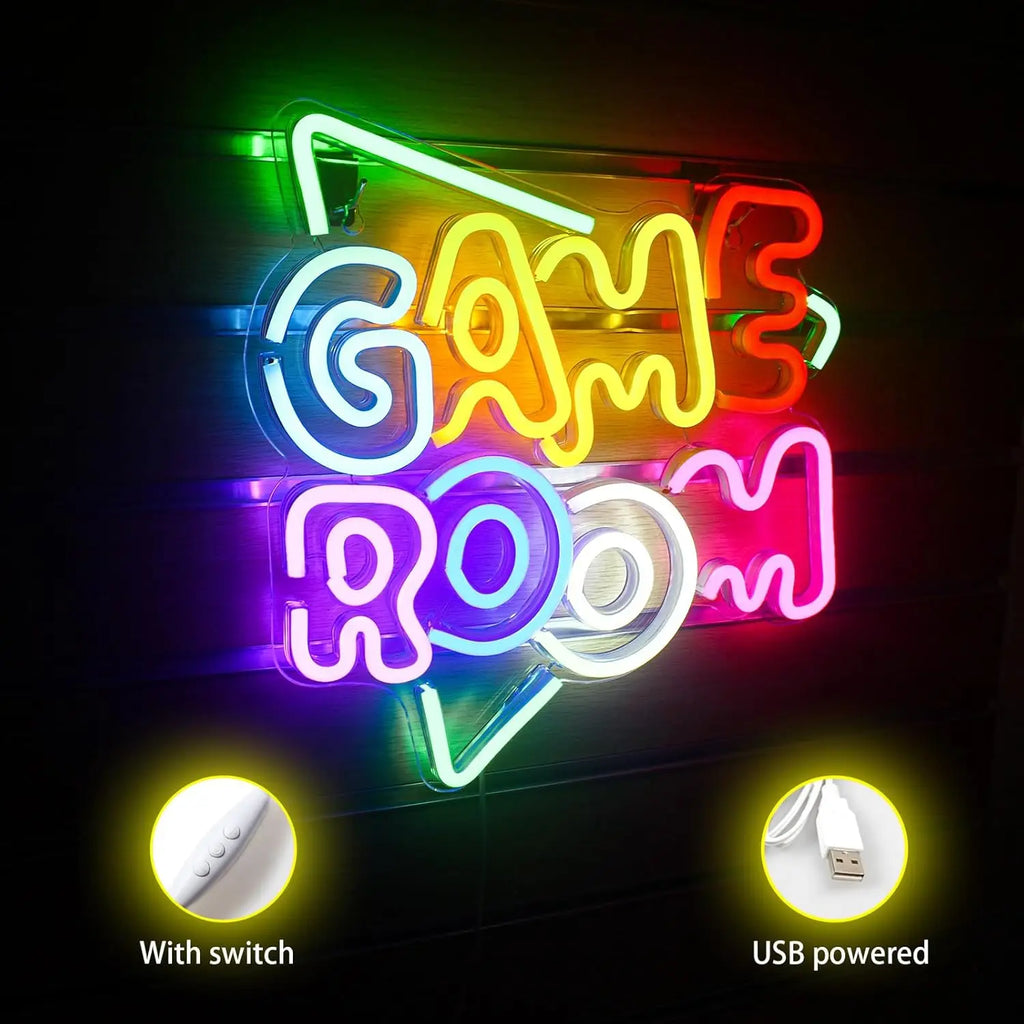 NEON "Game room" -ECLAIRAGE LED