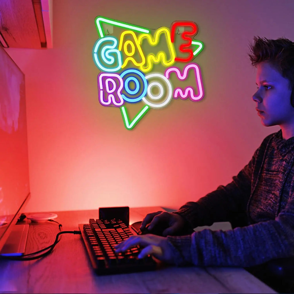 NEON "Game room" -ECLAIRAGE LED