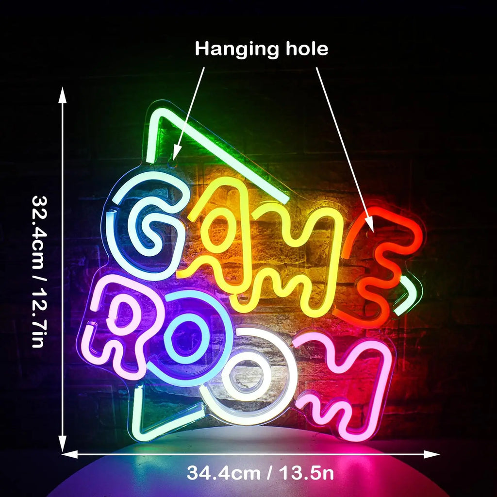 NEON "Game room" -ECLAIRAGE LED